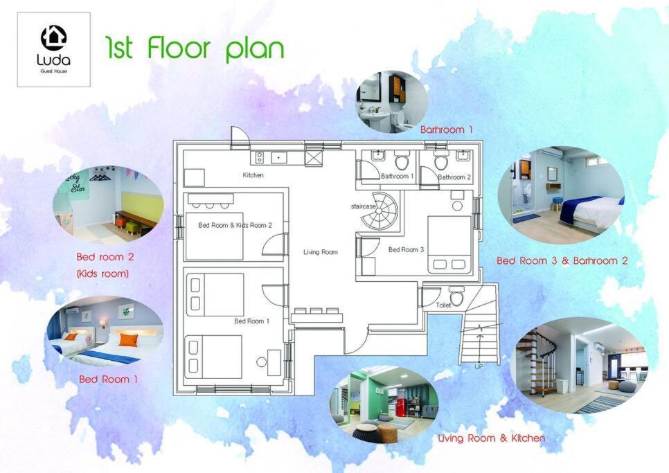 Luda House Villa Seul Esterno foto